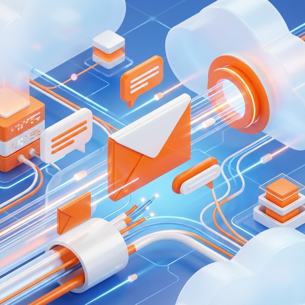 Email Service Illustration